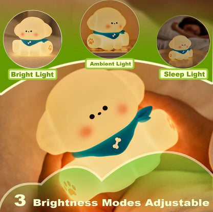 Cute Puppy Night Lamp