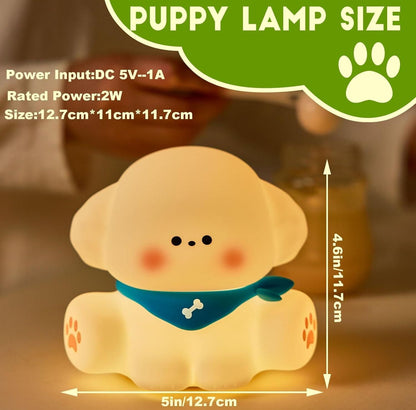 Cute Puppy Night Lamp